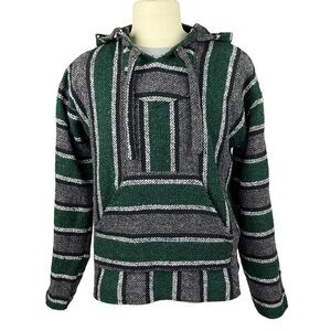 Molina Baja‎ Drug Rug Multicolored Hoodie Sz 42 L 44